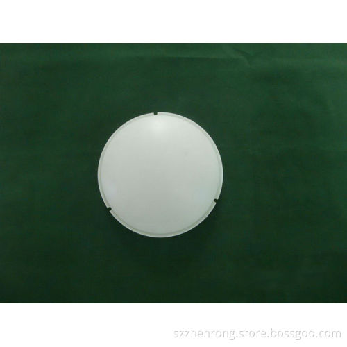 round shape plastic light cover